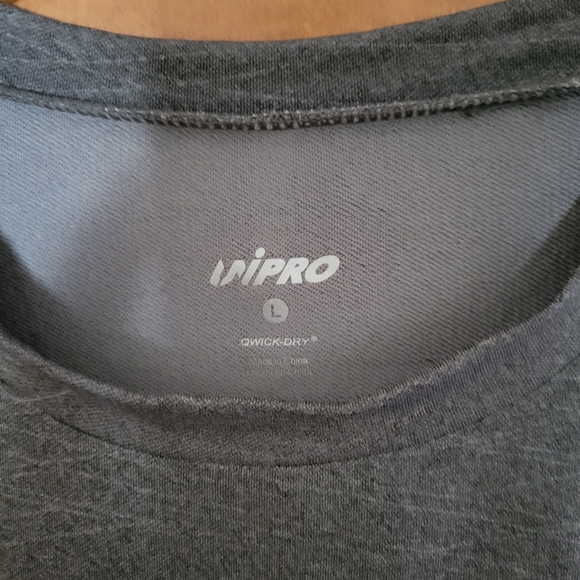 Unipro Qwick-Dry * Mens Large Long Sleeve  Crew Neck Shirt - Picture 2 of 4